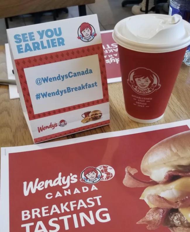 Wendy‘s早餐新品秒杀加拿大所有早餐店