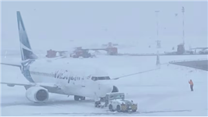 卡尔加里机场在暴风雪袭击该市后暂停航班，现已恢复运营。